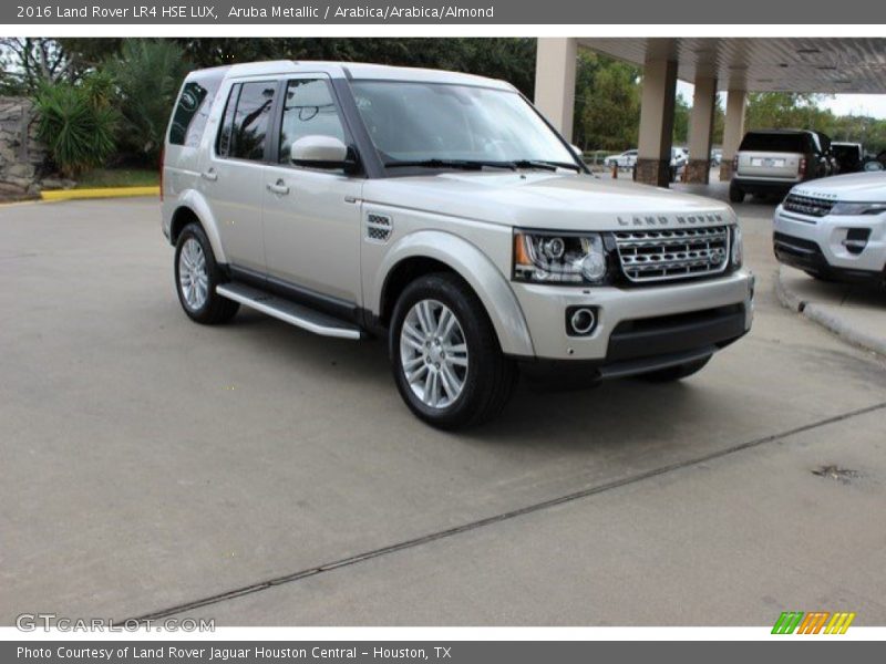 Aruba Metallic / Arabica/Arabica/Almond 2016 Land Rover LR4 HSE LUX