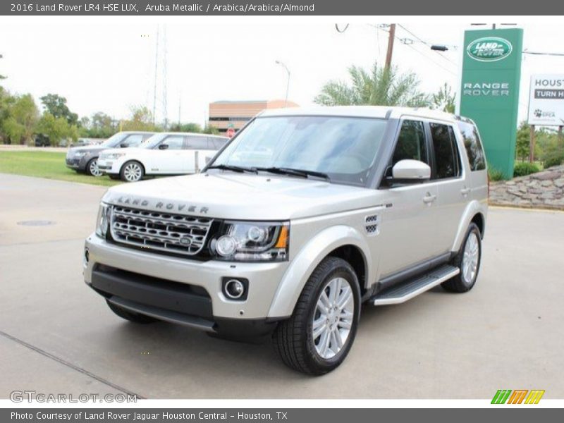 Aruba Metallic / Arabica/Arabica/Almond 2016 Land Rover LR4 HSE LUX
