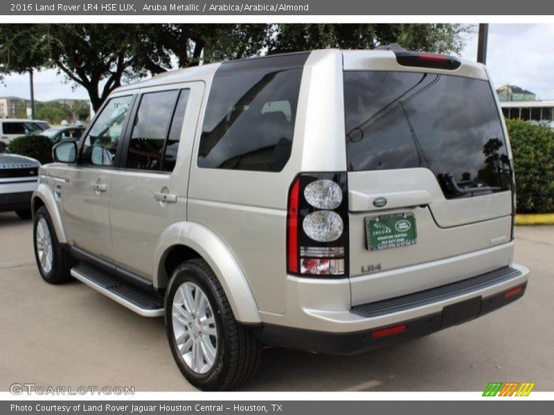 Aruba Metallic / Arabica/Arabica/Almond 2016 Land Rover LR4 HSE LUX