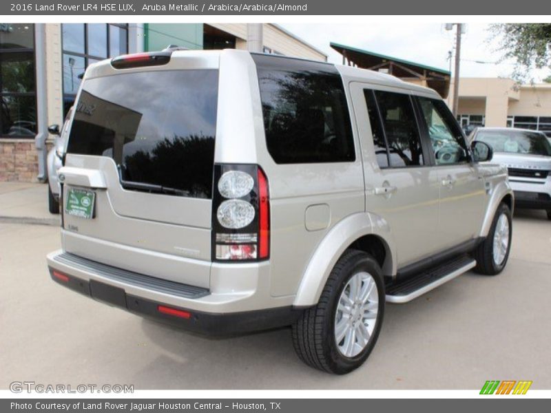 Aruba Metallic / Arabica/Arabica/Almond 2016 Land Rover LR4 HSE LUX