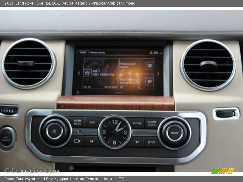 Aruba Metallic / Arabica/Arabica/Almond 2016 Land Rover LR4 HSE LUX