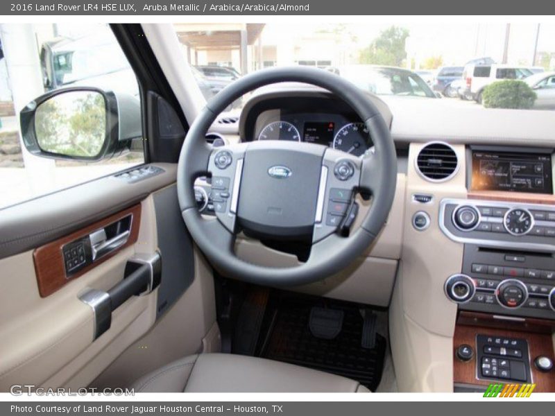 Aruba Metallic / Arabica/Arabica/Almond 2016 Land Rover LR4 HSE LUX