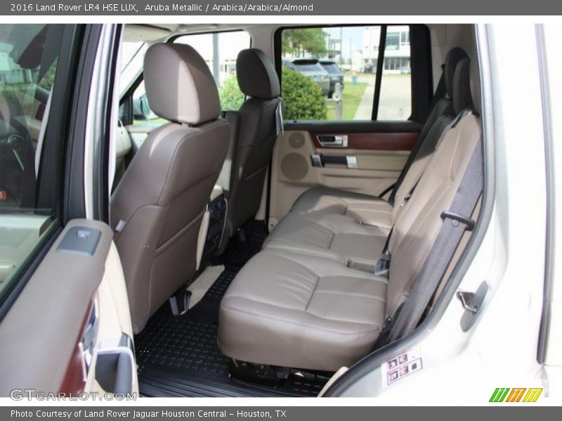 Rear Seat of 2016 LR4 HSE LUX