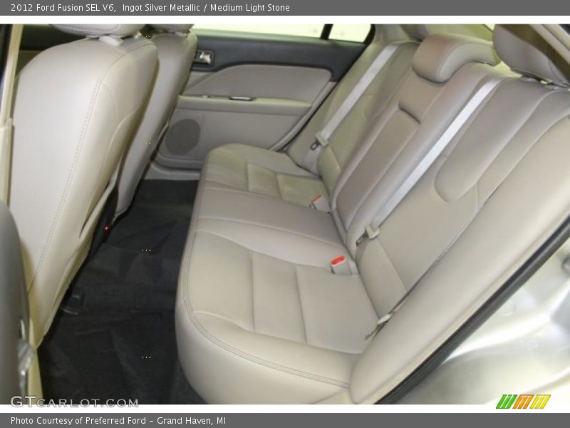 Ingot Silver Metallic / Medium Light Stone 2012 Ford Fusion SEL V6