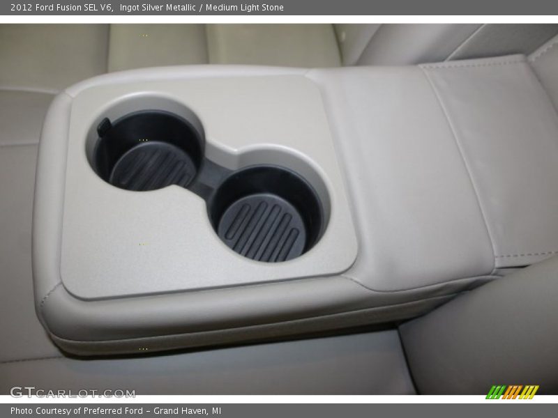Ingot Silver Metallic / Medium Light Stone 2012 Ford Fusion SEL V6