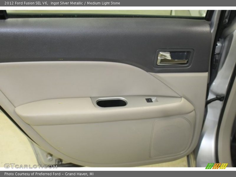 Ingot Silver Metallic / Medium Light Stone 2012 Ford Fusion SEL V6