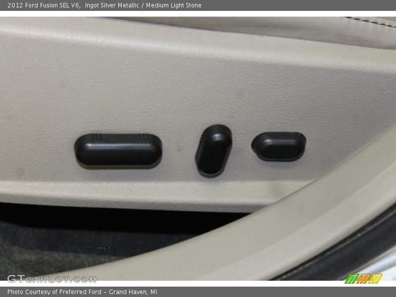 Ingot Silver Metallic / Medium Light Stone 2012 Ford Fusion SEL V6