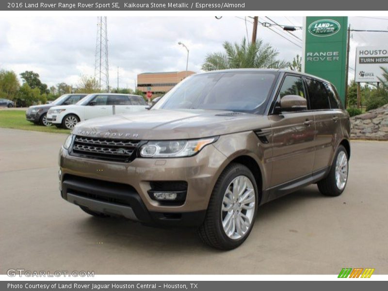 Kaikoura Stone Metallic / Espresso/Almond 2016 Land Rover Range Rover Sport SE