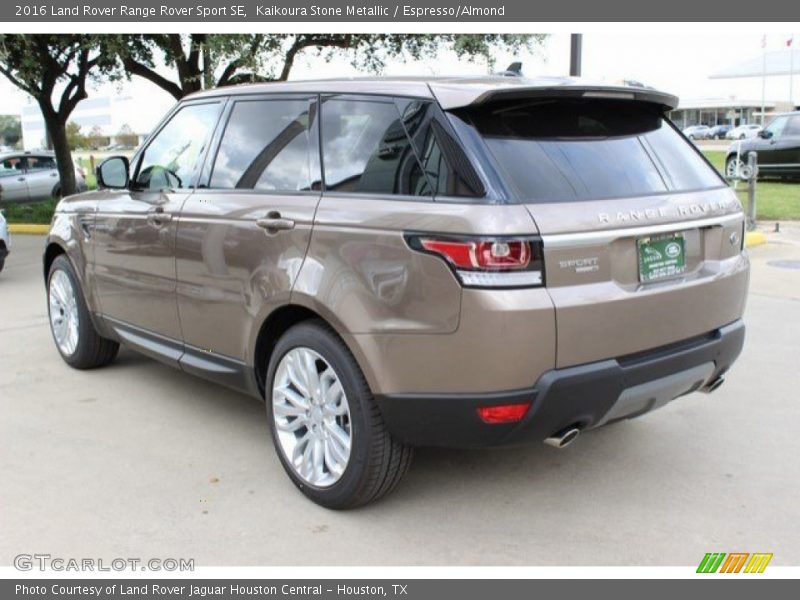 Kaikoura Stone Metallic / Espresso/Almond 2016 Land Rover Range Rover Sport SE