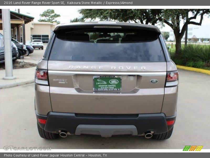 Kaikoura Stone Metallic / Espresso/Almond 2016 Land Rover Range Rover Sport SE