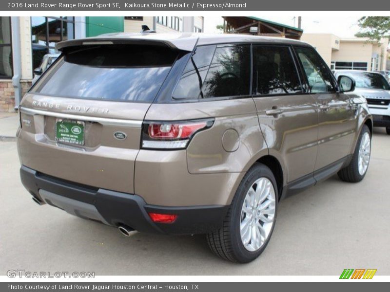 Kaikoura Stone Metallic / Espresso/Almond 2016 Land Rover Range Rover Sport SE