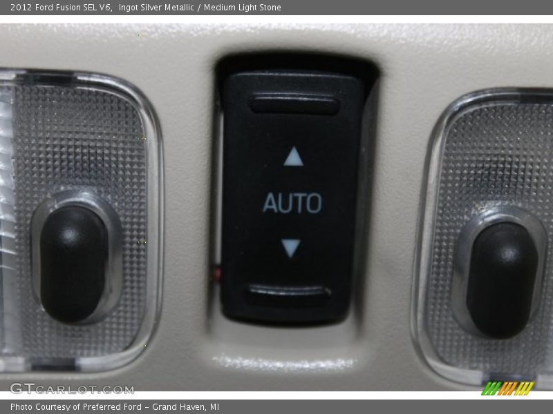 Ingot Silver Metallic / Medium Light Stone 2012 Ford Fusion SEL V6