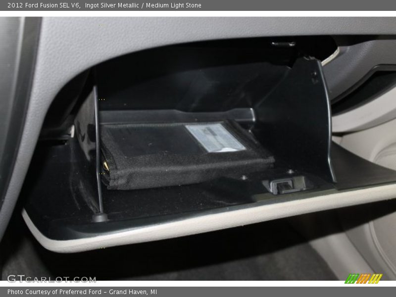 Ingot Silver Metallic / Medium Light Stone 2012 Ford Fusion SEL V6
