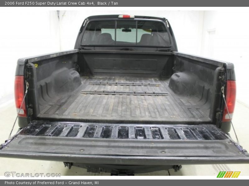 Black / Tan 2006 Ford F250 Super Duty Lariat Crew Cab 4x4