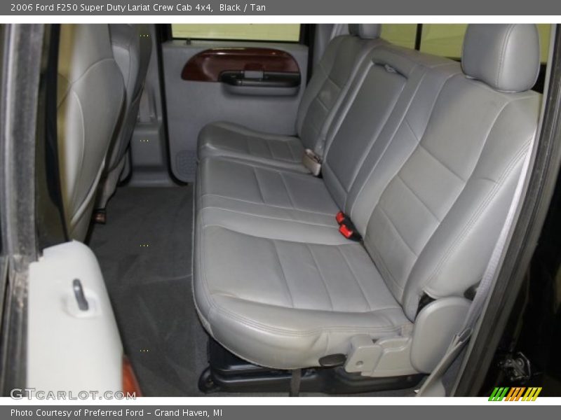 Black / Tan 2006 Ford F250 Super Duty Lariat Crew Cab 4x4