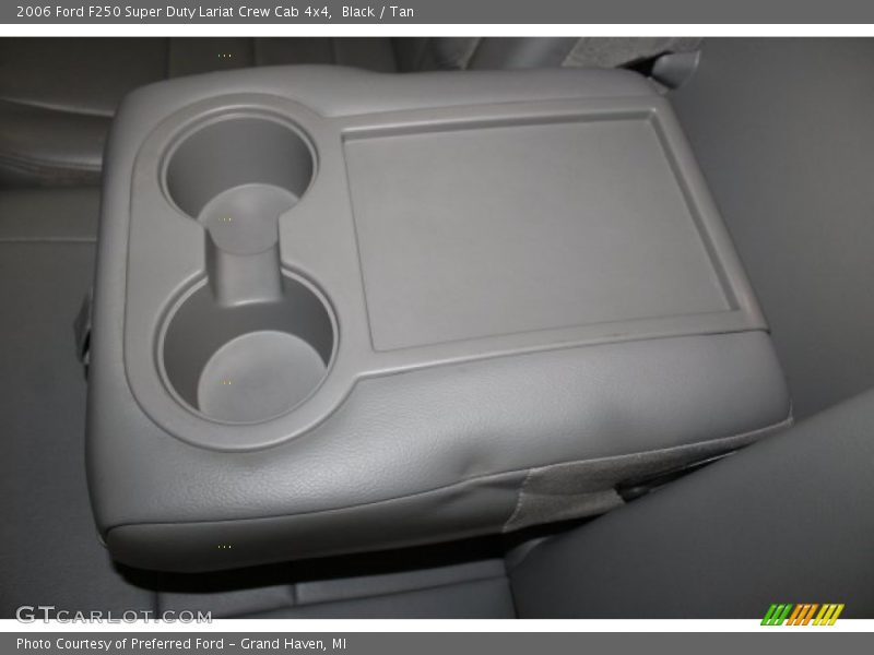 Black / Tan 2006 Ford F250 Super Duty Lariat Crew Cab 4x4