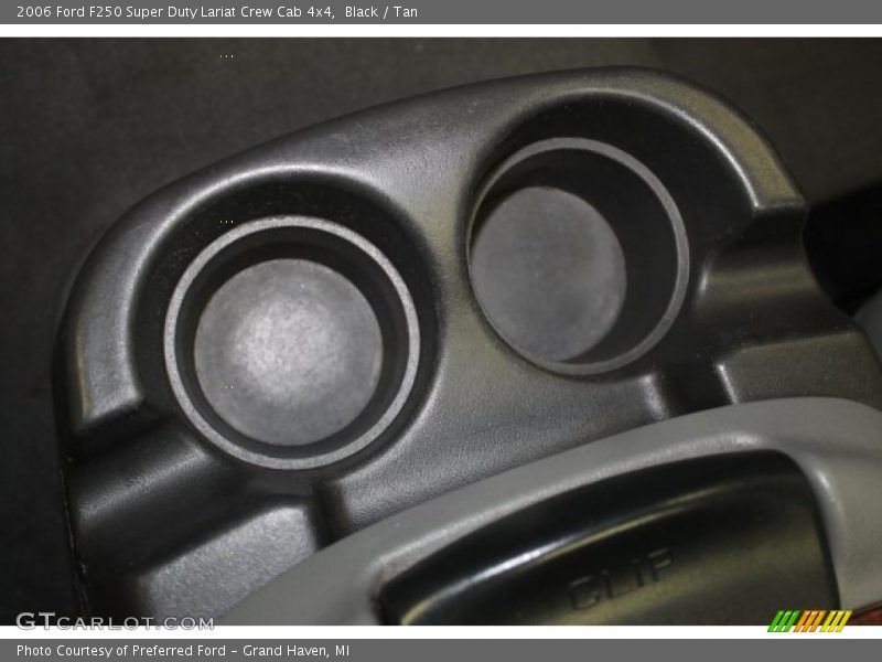Black / Tan 2006 Ford F250 Super Duty Lariat Crew Cab 4x4