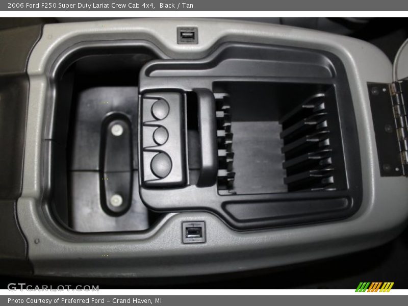 Black / Tan 2006 Ford F250 Super Duty Lariat Crew Cab 4x4
