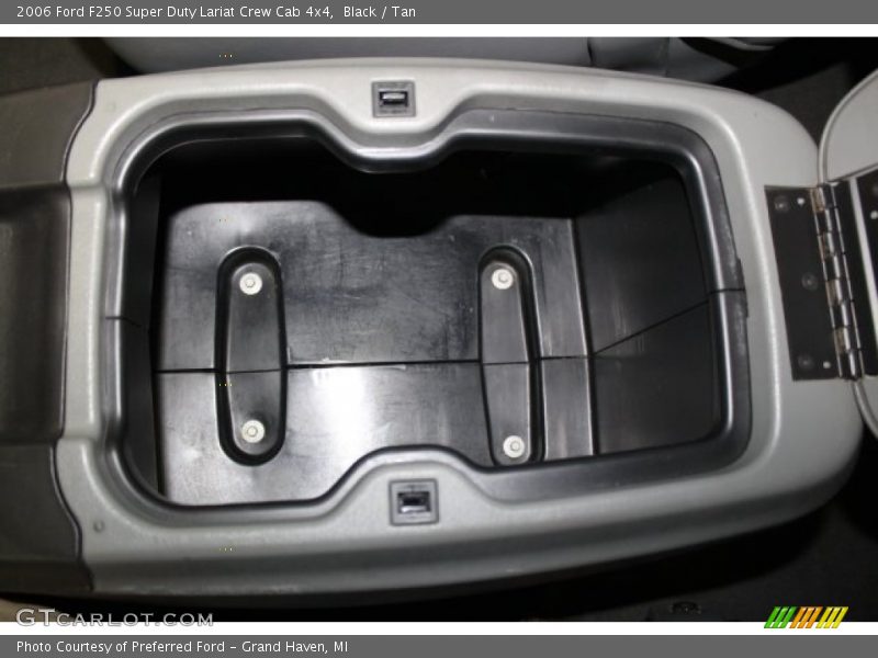 Black / Tan 2006 Ford F250 Super Duty Lariat Crew Cab 4x4