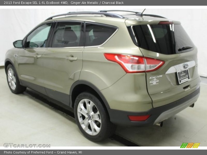 Ginger Ale Metallic / Charcoal Black 2013 Ford Escape SEL 1.6L EcoBoost 4WD