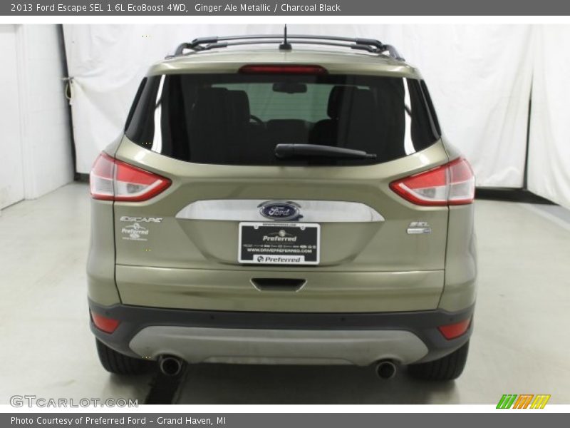 Ginger Ale Metallic / Charcoal Black 2013 Ford Escape SEL 1.6L EcoBoost 4WD