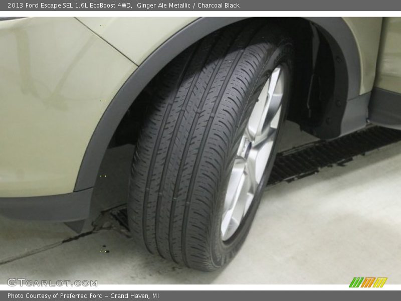 Ginger Ale Metallic / Charcoal Black 2013 Ford Escape SEL 1.6L EcoBoost 4WD