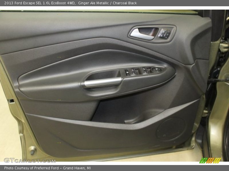 Ginger Ale Metallic / Charcoal Black 2013 Ford Escape SEL 1.6L EcoBoost 4WD
