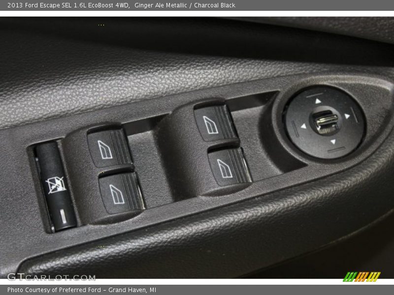 Ginger Ale Metallic / Charcoal Black 2013 Ford Escape SEL 1.6L EcoBoost 4WD