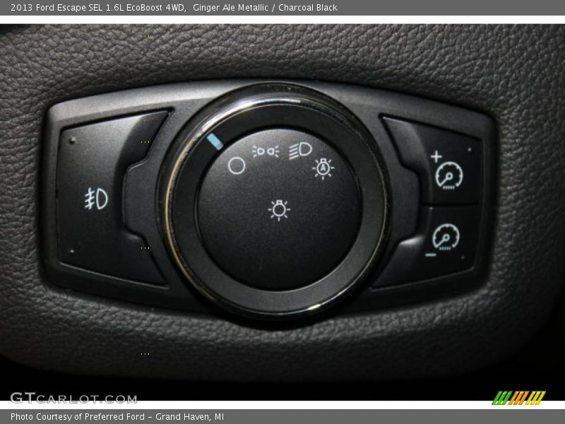 Ginger Ale Metallic / Charcoal Black 2013 Ford Escape SEL 1.6L EcoBoost 4WD