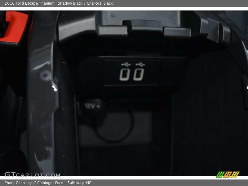 Shadow Black / Charcoal Black 2016 Ford Escape Titanium