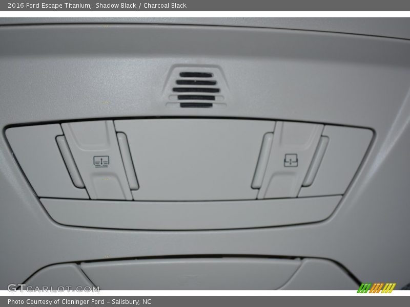 Shadow Black / Charcoal Black 2016 Ford Escape Titanium