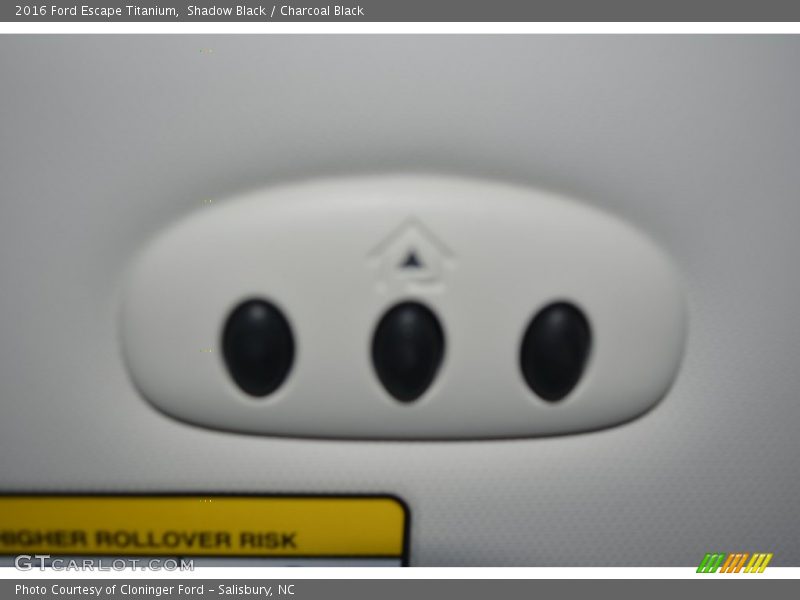 Shadow Black / Charcoal Black 2016 Ford Escape Titanium