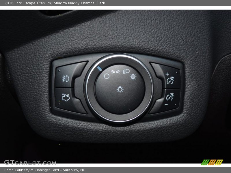 Shadow Black / Charcoal Black 2016 Ford Escape Titanium
