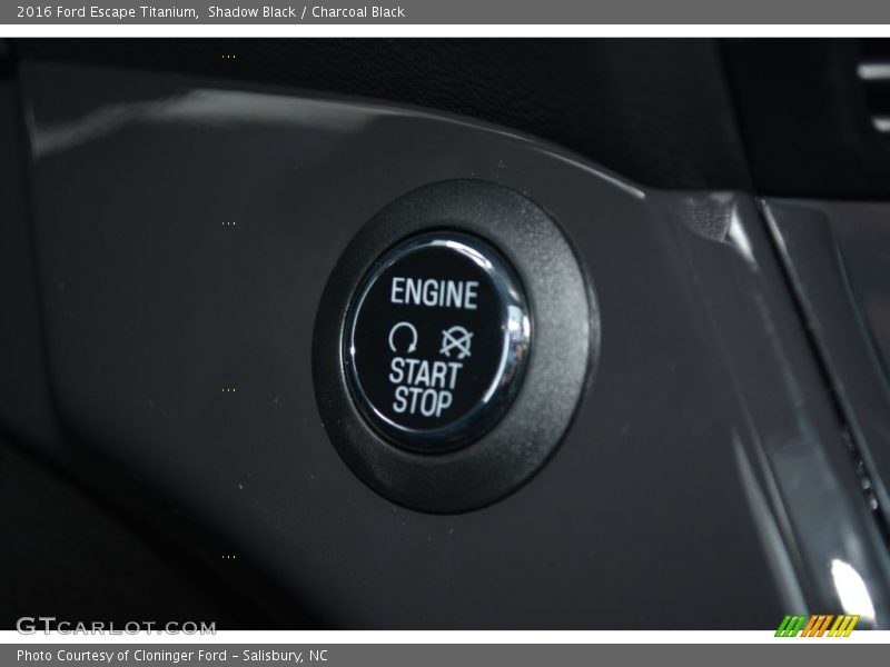Shadow Black / Charcoal Black 2016 Ford Escape Titanium