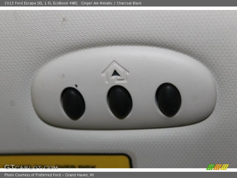 Ginger Ale Metallic / Charcoal Black 2013 Ford Escape SEL 1.6L EcoBoost 4WD