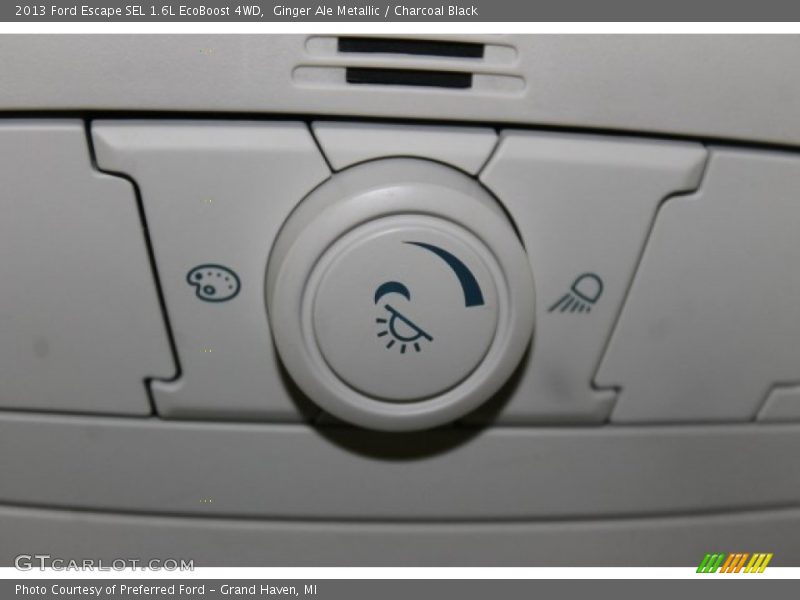Ginger Ale Metallic / Charcoal Black 2013 Ford Escape SEL 1.6L EcoBoost 4WD