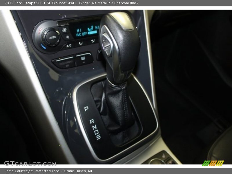 Ginger Ale Metallic / Charcoal Black 2013 Ford Escape SEL 1.6L EcoBoost 4WD
