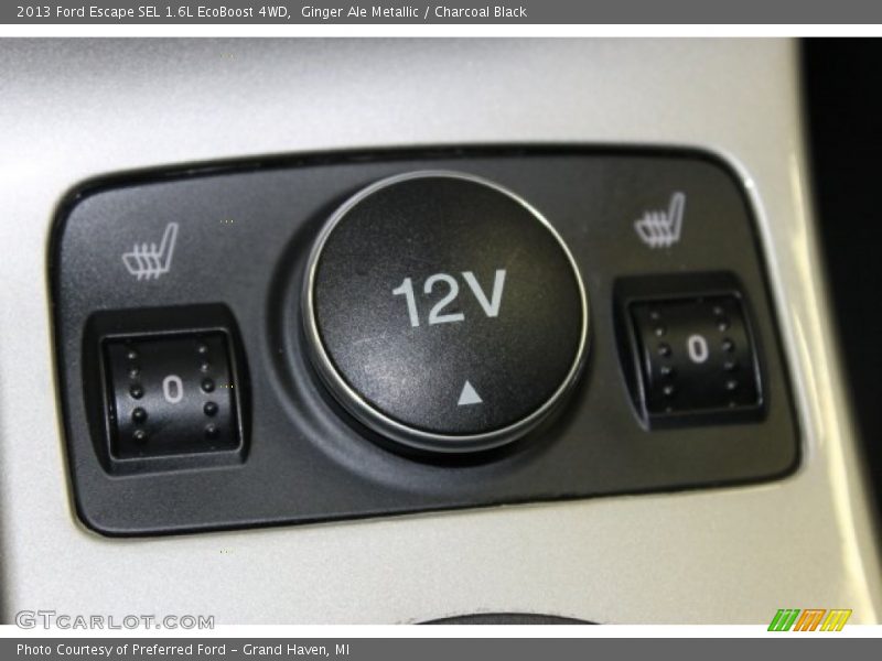 Ginger Ale Metallic / Charcoal Black 2013 Ford Escape SEL 1.6L EcoBoost 4WD