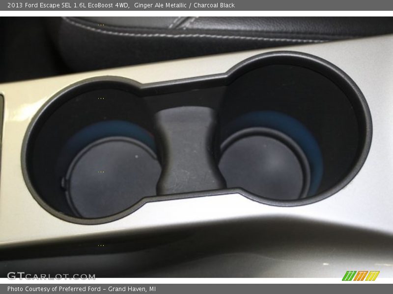 Ginger Ale Metallic / Charcoal Black 2013 Ford Escape SEL 1.6L EcoBoost 4WD