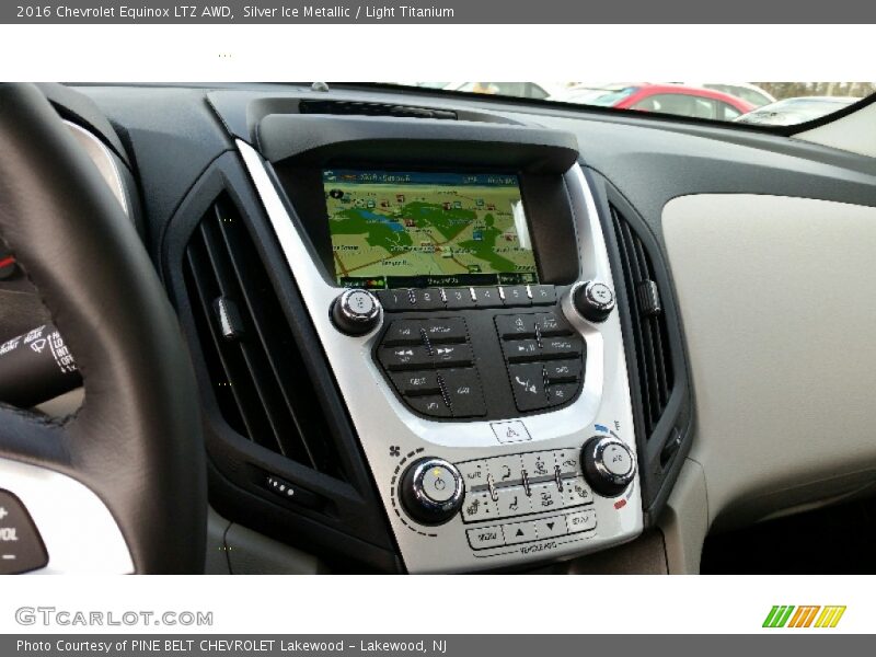 Silver Ice Metallic / Light Titanium 2016 Chevrolet Equinox LTZ AWD