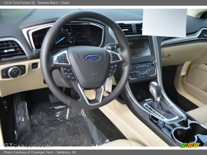 Dune Interior - 2016 Fusion SE 