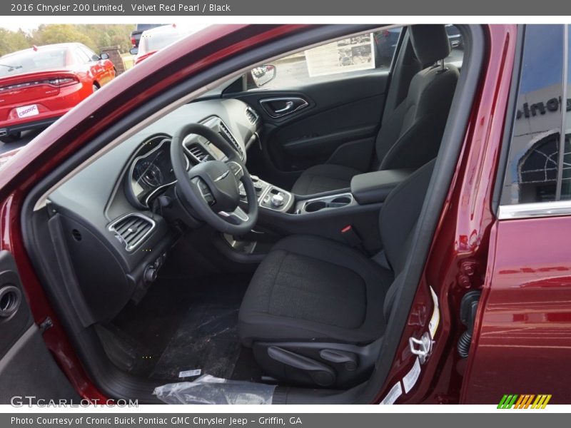 Velvet Red Pearl / Black 2016 Chrysler 200 Limited