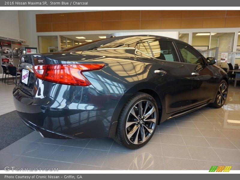 Storm Blue / Charcoal 2016 Nissan Maxima SR