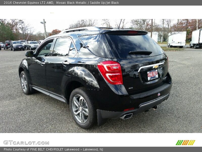 Mosaic Black Metallic / Saddle Up/Jet Black 2016 Chevrolet Equinox LTZ AWD