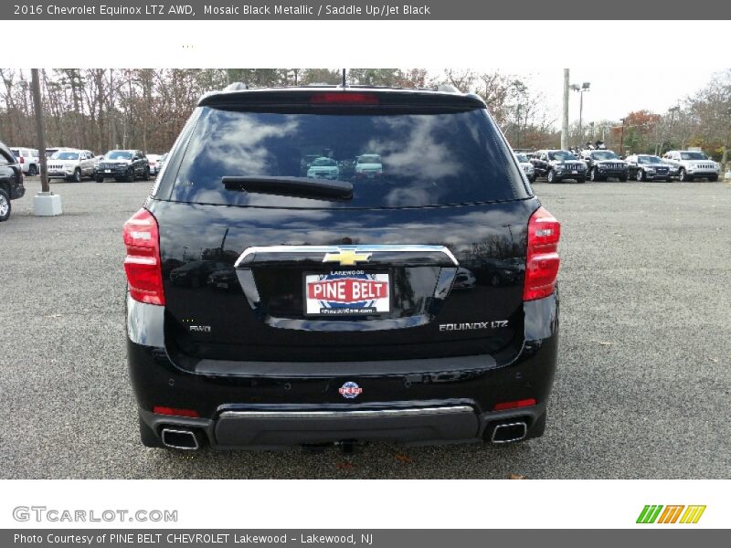 Mosaic Black Metallic / Saddle Up/Jet Black 2016 Chevrolet Equinox LTZ AWD