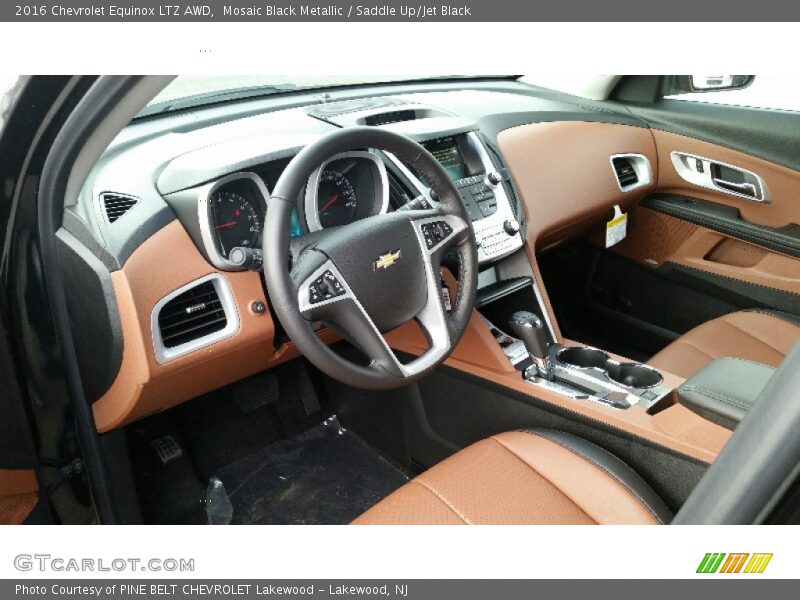 Saddle Up/Jet Black Interior - 2016 Equinox LTZ AWD 