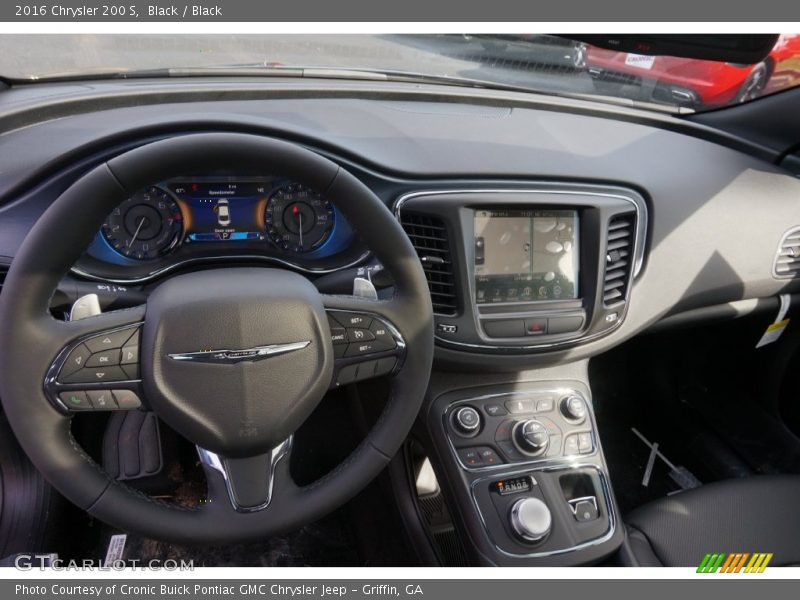 Black / Black 2016 Chrysler 200 S