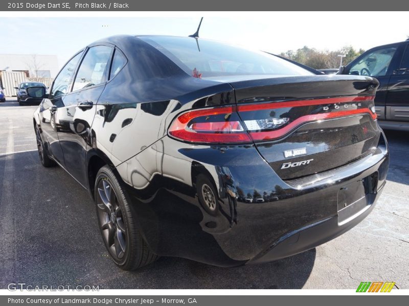 Pitch Black / Black 2015 Dodge Dart SE