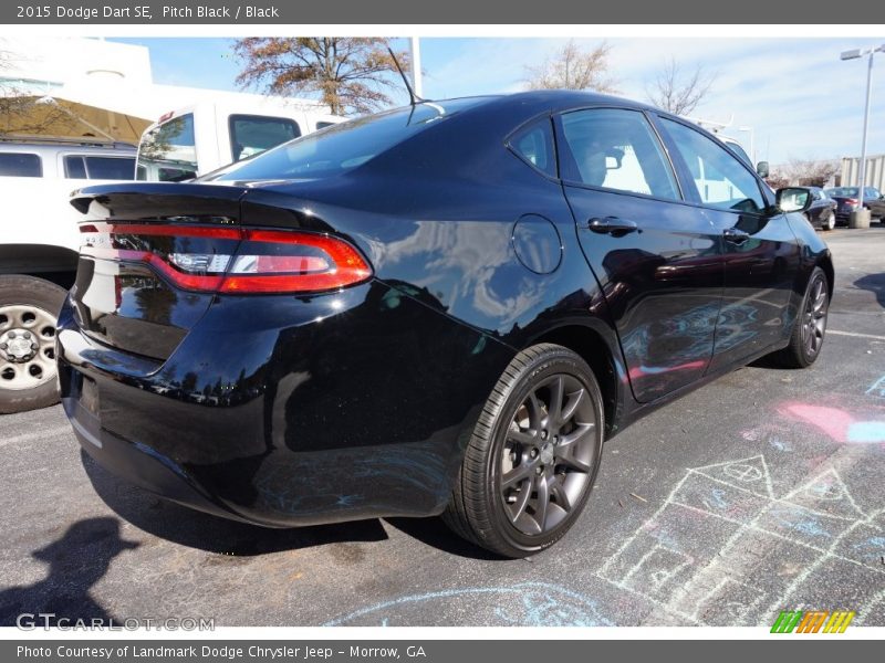 Pitch Black / Black 2015 Dodge Dart SE