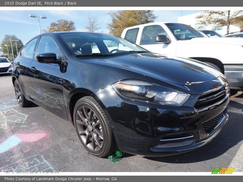 Pitch Black / Black 2015 Dodge Dart SE